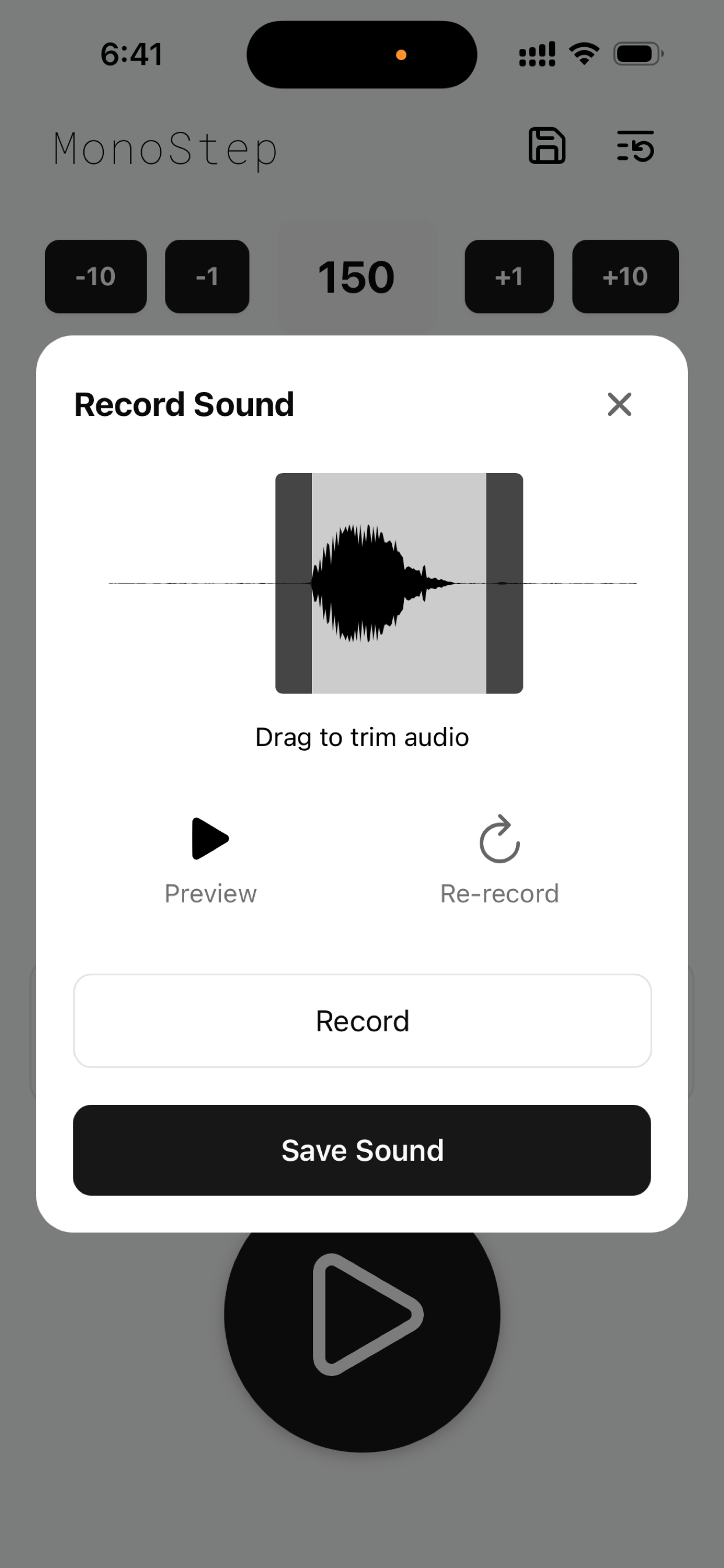 MonoStep Custom Samples